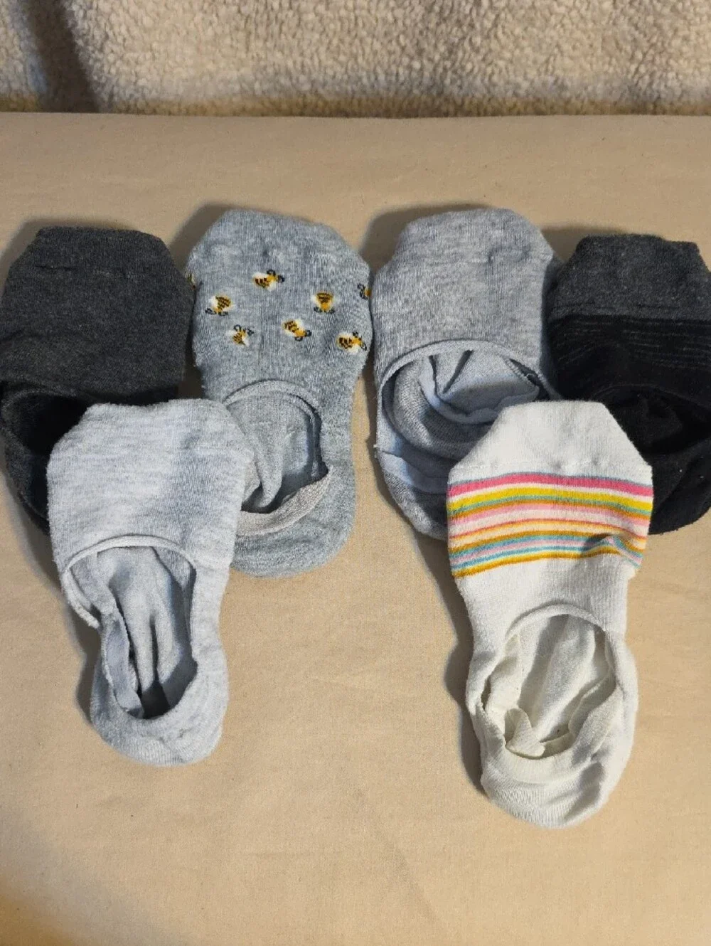 **FREE W/PURCHASE** Women's No-Show Sock Set